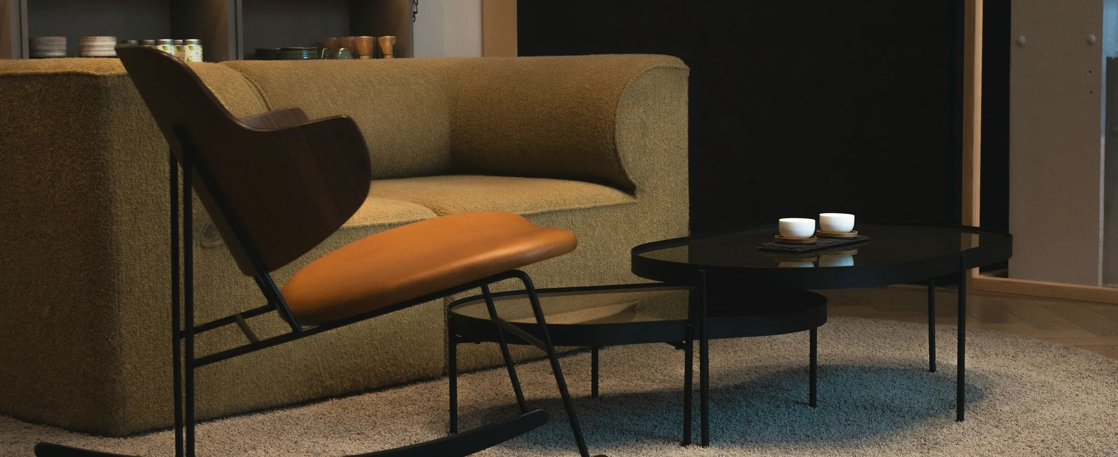 A warm living room in the VIVID DIMENSIONS studio
